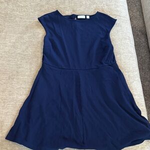 New York & Company Navy Mini Dress